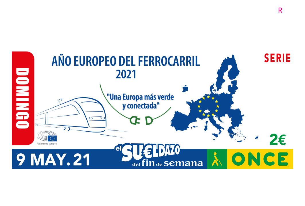 El Museo del Ferrocarril de Madrid acoge la presentaci�n del cup�n de la ONCE del D�a de Europa