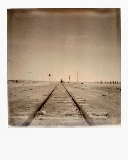 �Camino de Uyuni Polaroid SX 70� � Alberto Vicente Nieto