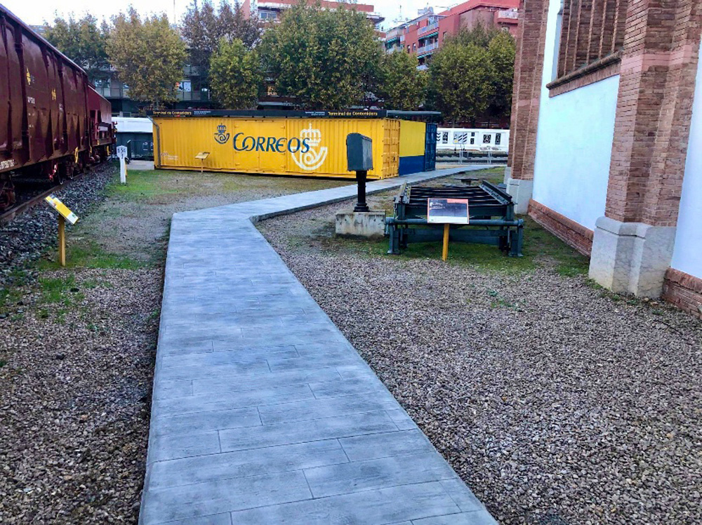 Recuperaci�n de patrimonio y nueva mejora de la accesibilidad en el Museo del Ferrocarril de Catalu�a