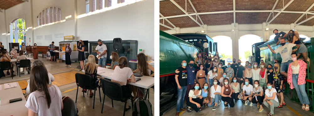 El Museo del Ferrocarril de Catalu�a acoge el primer ARALAB HACKING - J�venes y Museos