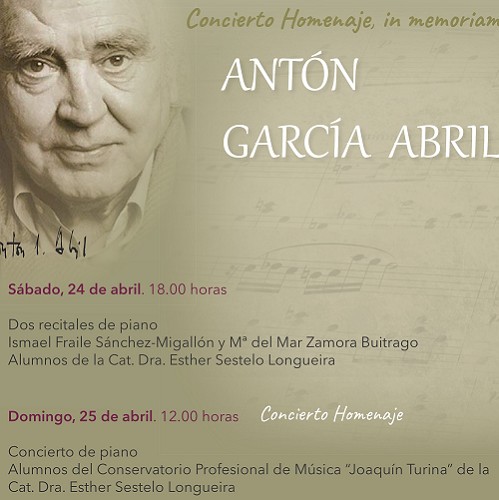Concierto homenaje a Ant�n Garc�a Abril