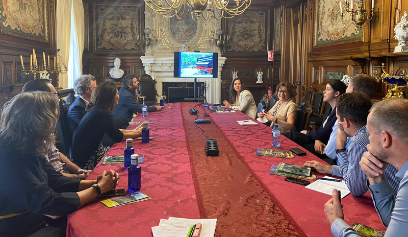 La Fundaci�n acoge la visita de expertos internacionales en movilidad sostenible y turismo