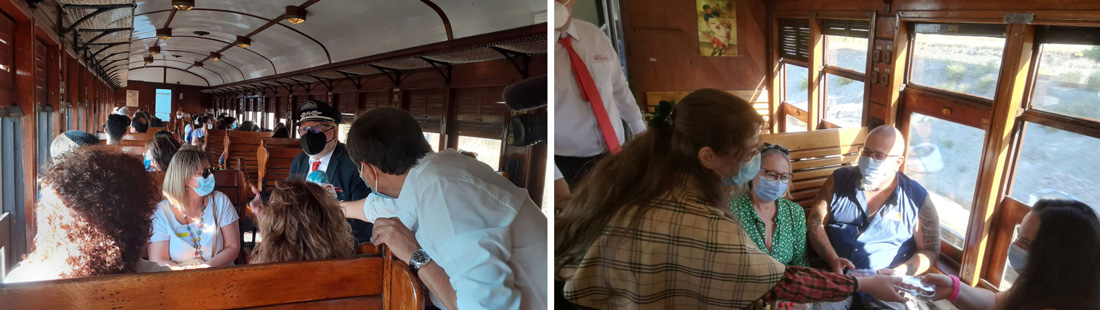 M�s de 250 profesionales sanitarios disfrutan del Tren de la Fresa
