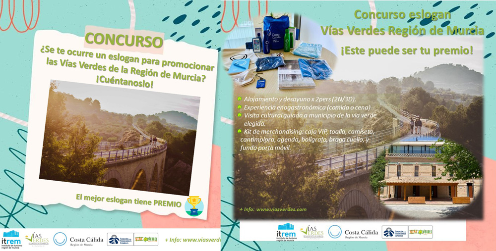 Se busca eslogan para las V�as Verdes de la Regi�n de Murcia