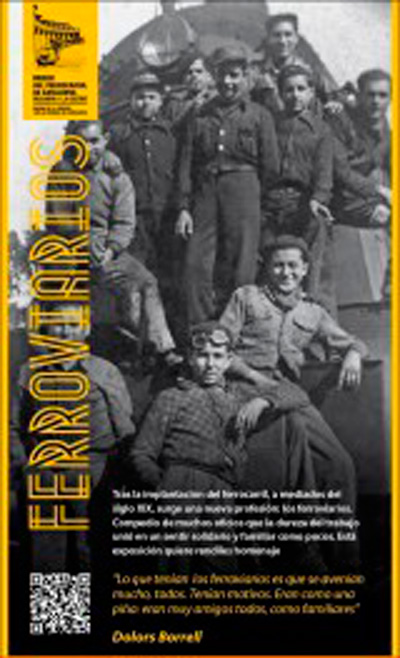 Homenaje a los Ferroviarios en el Museo de Catalu�a