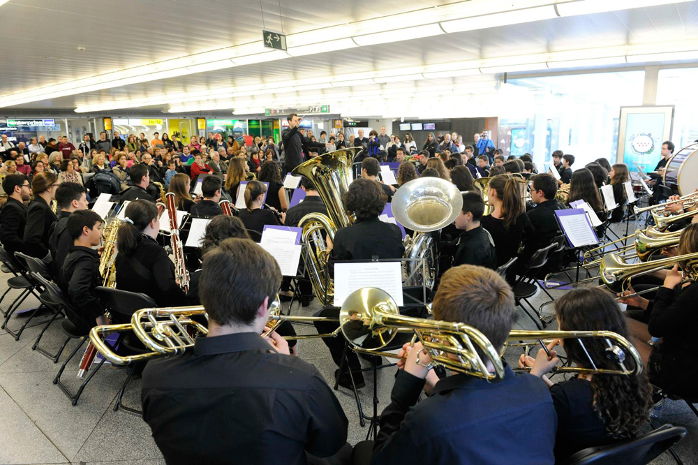 90 m�sicos inauguraron la II Edici�n de ��Pr�xima Estaci�n: M�sica!� 