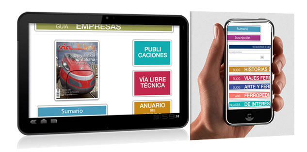 V�a Libre estrena nueva web, adaptada a m�viles y tabletas