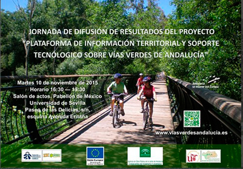 Plataforma de Información Territorial y Soporte Tecnológico de Vías Verdes en Andalucía