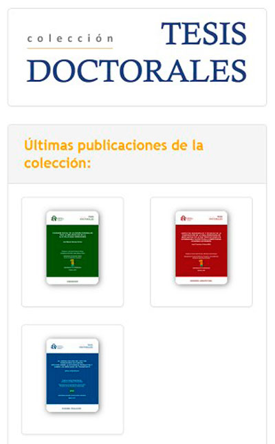 Colecci�n de Tesis Doctorales