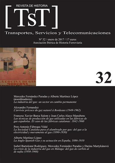 n�mero 32 de la revista Transportes, Servicios y Telecomunicaciones