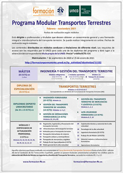 Convocado el 35� Curso de Transportes