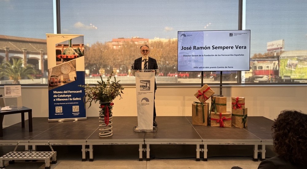 El Museu del Ferrocarril de Catalunya entrega sus premios 'Camins de Ferro' El Museu del Ferrocarril de Catalunya entrega sus premios 'Camins de Ferro'