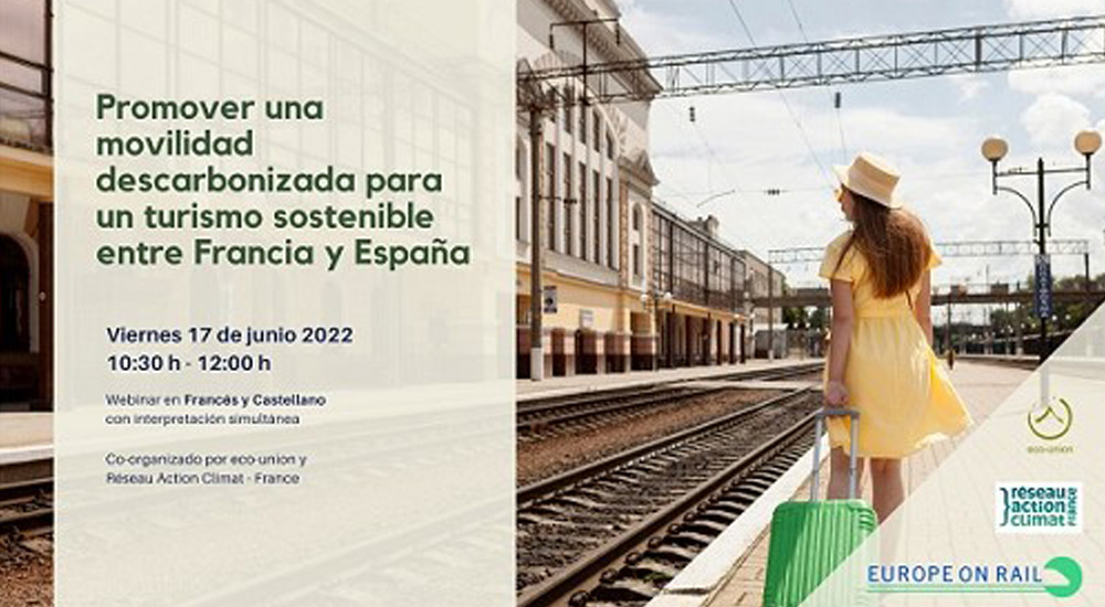 Seminario online �Promover una movilidad descarbonizada para un turismo sostenible entre Francia y Espa�a�