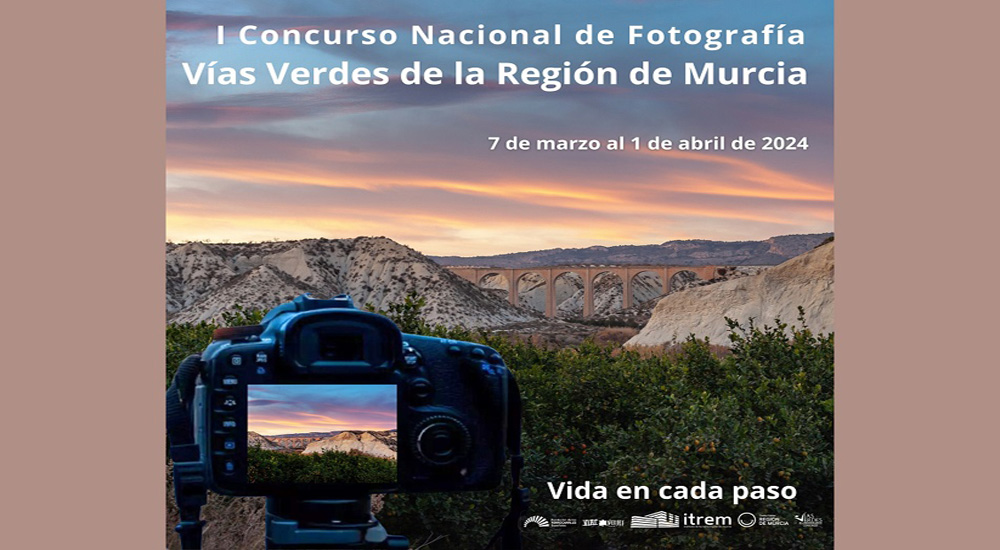Convocado el �I Concurso Nacional de Fotograf�a V�as Verdes de la Regi�n de Murcia, vida en cada paso�