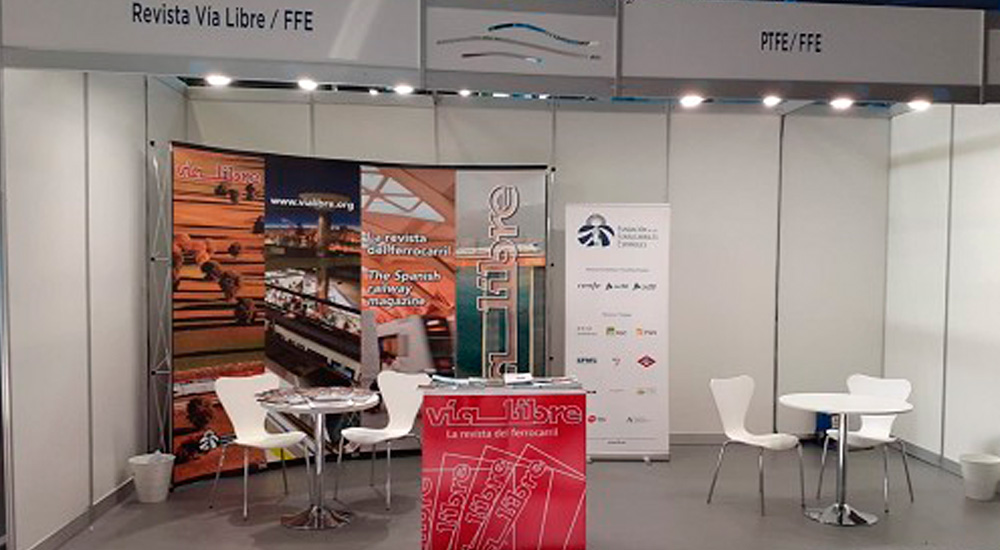 La Fundaci�n, con los principales actores del sector ferroviario en Rail Live 2022