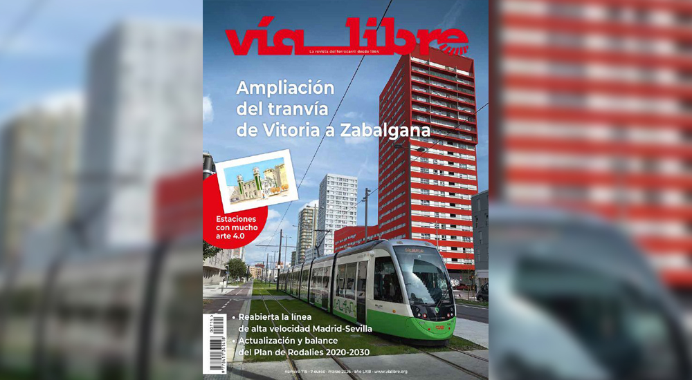 Ya en quioscos el número de marzo de 'Vía Libre' Ya en quioscos el número de marzo de 'Vía Libre'
