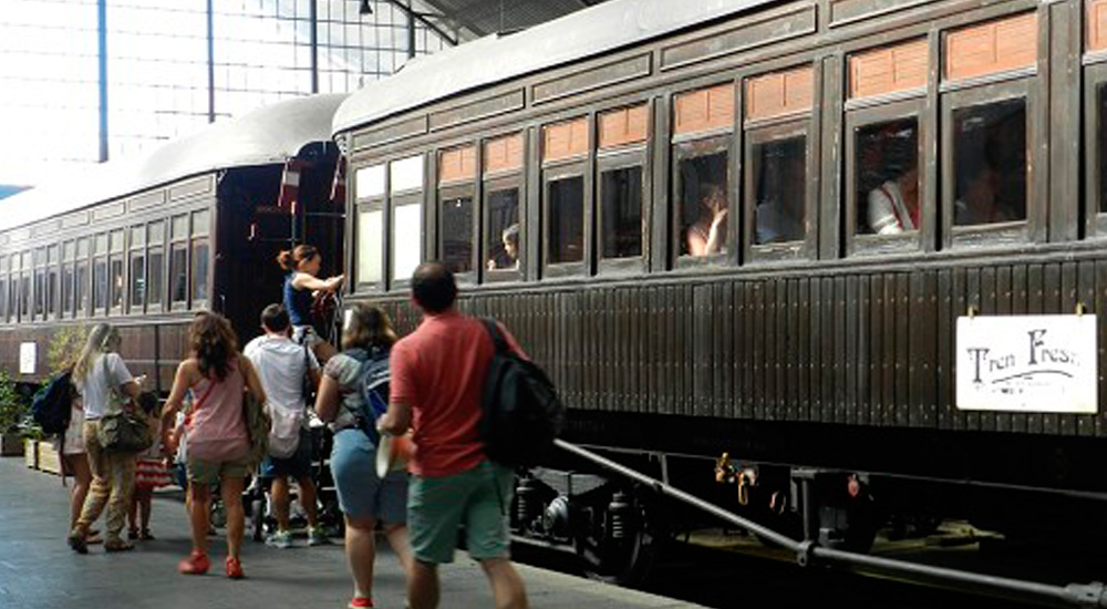El Tren de la Fresa cierra la campa�a de primavera con m�s de 3.400 viajeros