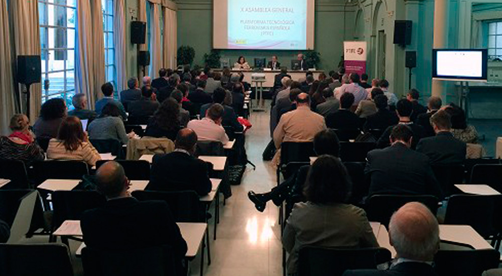Asamblea de la Plataforma Tecnol�gica Ferroviaria Espa�ola