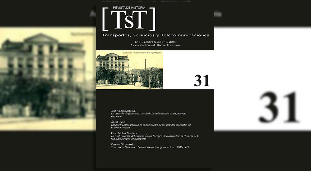 TST - Transportes, Servicios y Telecomunicaciones: publicado el n� 31