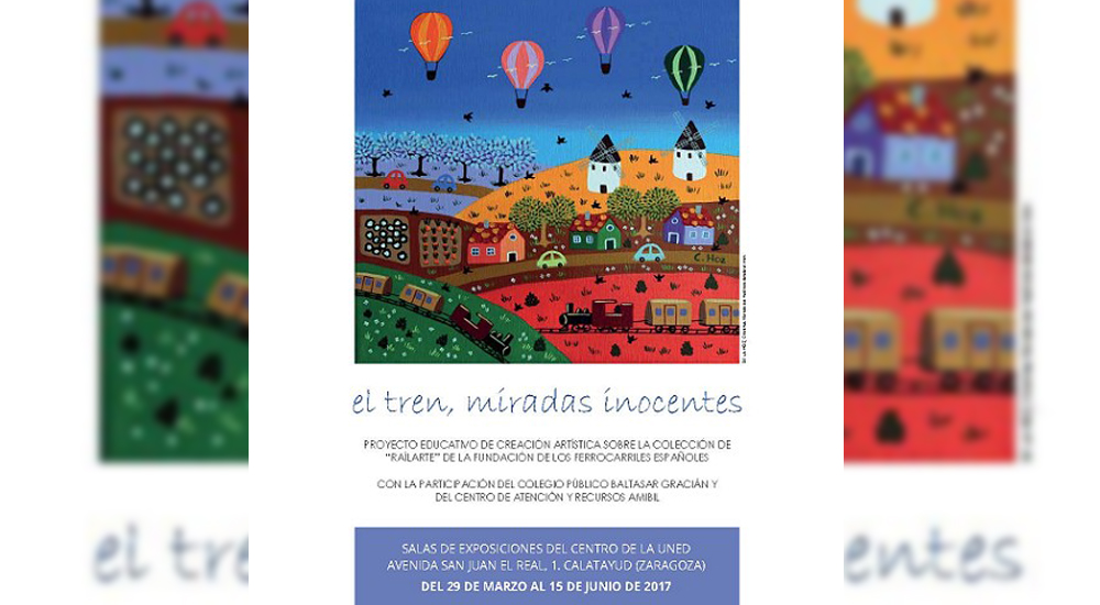 ´El tren, miradas inocentes´, última semana en la UNED de Calatayud ´El tren, miradas inocentes´, última semana en la UNED de Calatayud