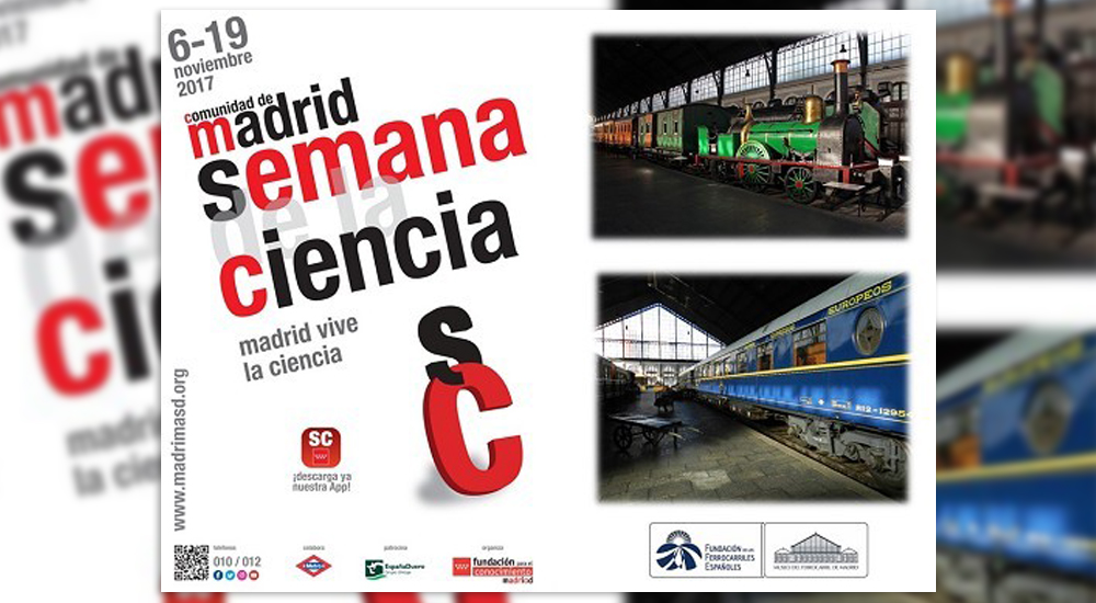 Semana de la Ciencia en los Museos del Ferrocarril de Madrid y Catalu�a