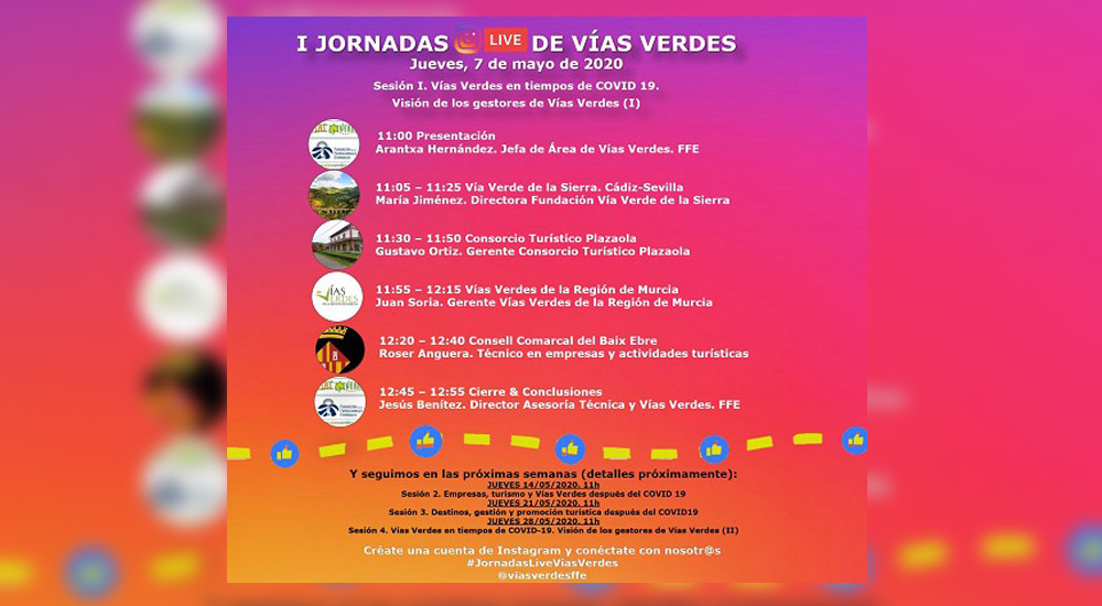 Primeras Jornadas LIVE de V�as Verdes
