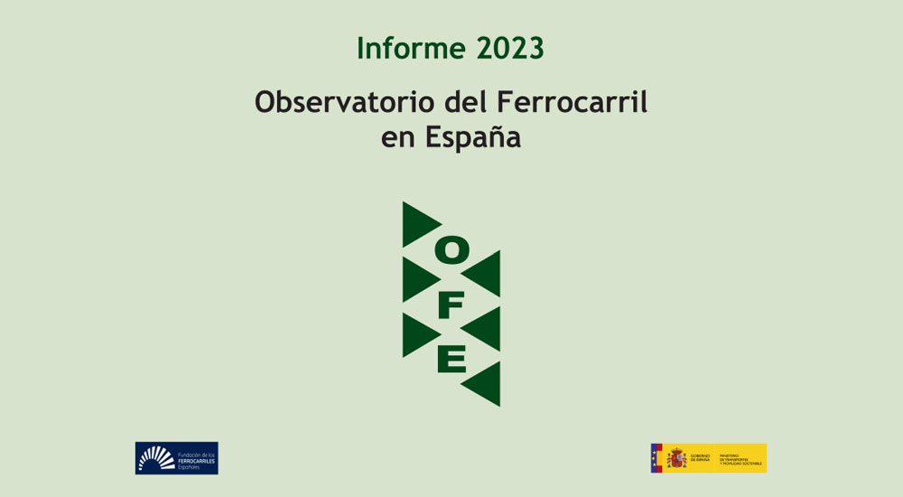Disponible el nuevo informe del Observatorio del Ferrocarril en Espa�a