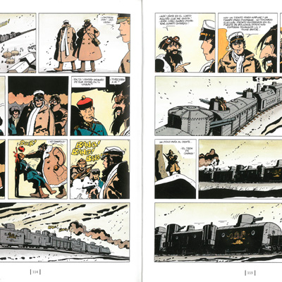 Trenes y c�mics