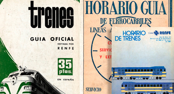 La Fundaci�n en Radio 5: Gu�as de horarios y servicios de ferrocarriles