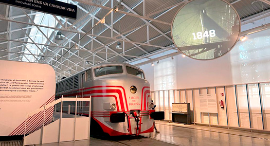 La Fundaci�n en Radio 5: Museu del Ferrocarril de Catalunya: un viaje en el tren del tiempo